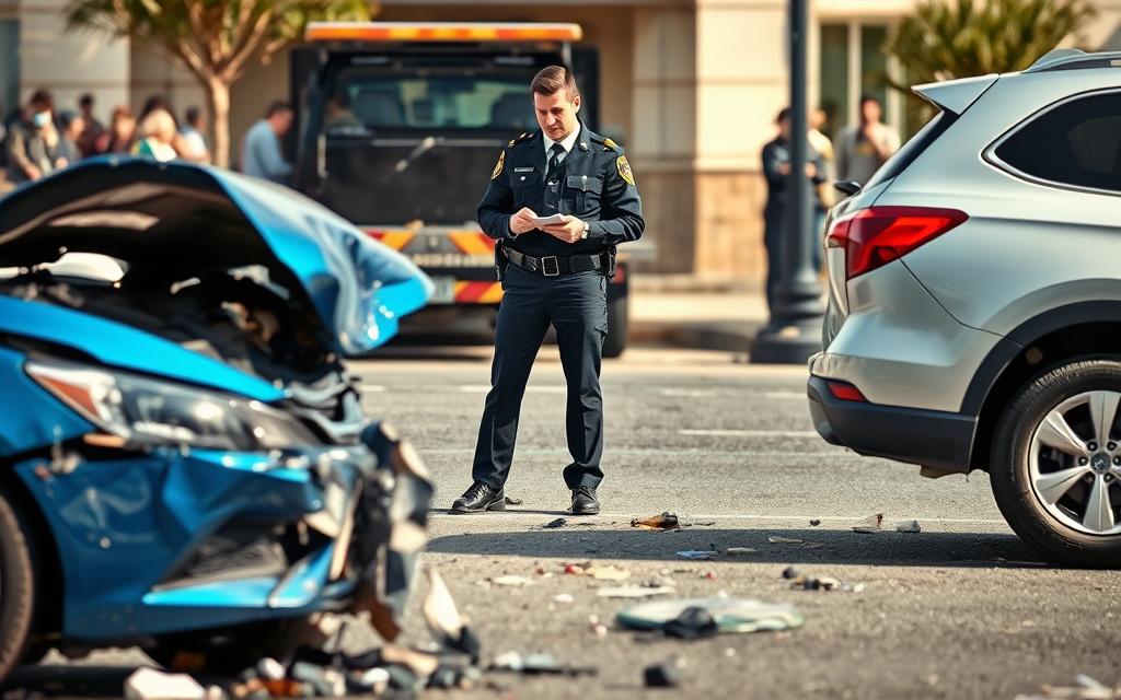 Car Accident Scene Documentation